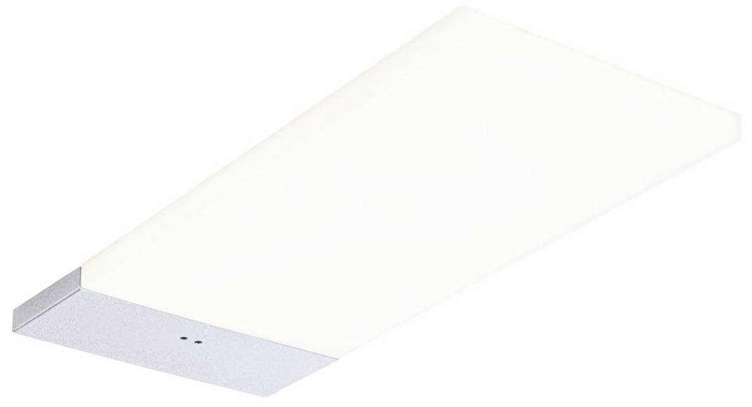 Rektangulær loftslampe med enkelt, moderne design i hvid farve. Perfekt til ensartet, kraftig belysning.