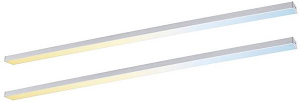 Paulmann Inline LED-nedbygningslampe-udvidelsessæt  LED (RGB)  6 W  Varmhvid Krom (mat)