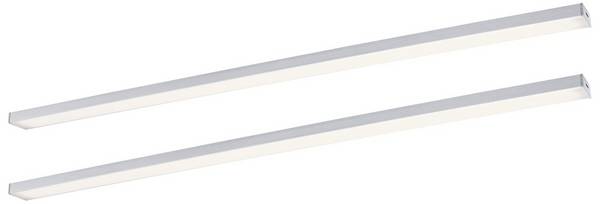 Paulmann Inline LED-nedbygningslampe-udvidelsessæt  LED (RGB)  6 W  Varmhvid Krom (mat)