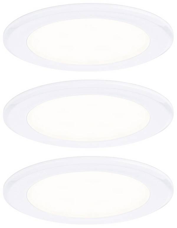 Paulmann  LED-skabslampe  LED (RGB) LED indbygget 2.5 W  Varmhvid Hvid
