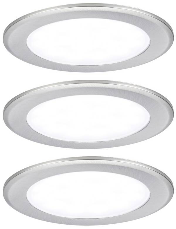 Paulmann  LED-skabslampe  LED (RGB)  2.5 W  Neutralhvid Jern (børstet)