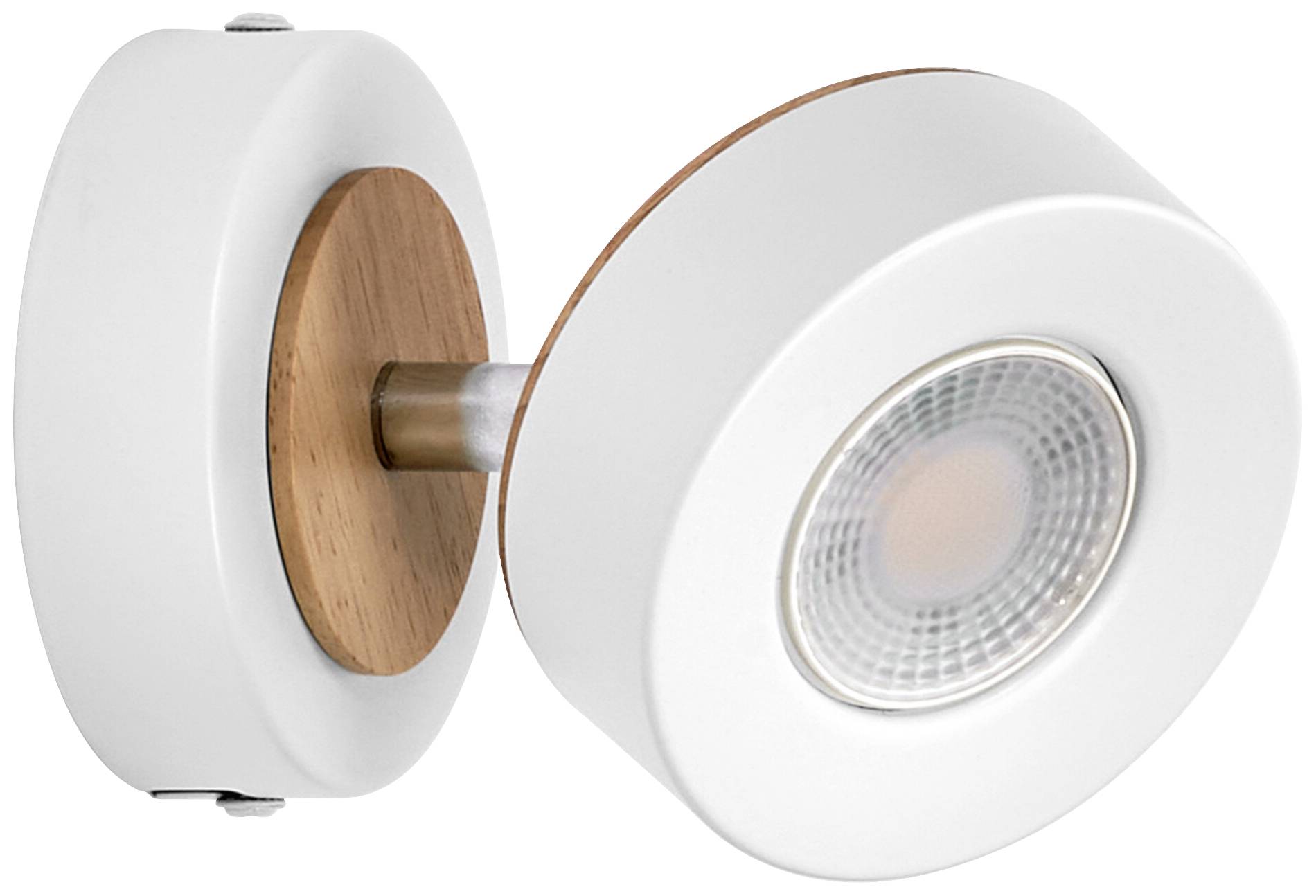 LEDVANCE 4058075827882 DECOR SPOT PLUTO 90MM LED-påbygningslampe LED (RGB) 4.80 W Hvid