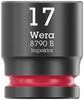 Wera 8790 B Impaktor 05005508001 Udvendig sekskant Topnøgleindsats 17 mm 3/8" 1 stk. 3/8"