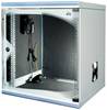 Apranet 26500960 19 tommer 19" netværksskab 12 U Variable fastgørelsesskinner Grå