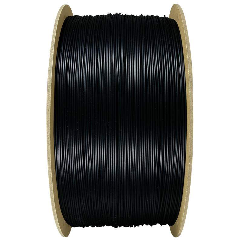 Spoler med sort filament til 3D-printer.