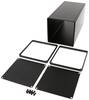 Hammond Electronics 1455NS2201BK Universalkabinet 220 x 103 x 103 Aluminium Ekstruderet Sort 1 stk