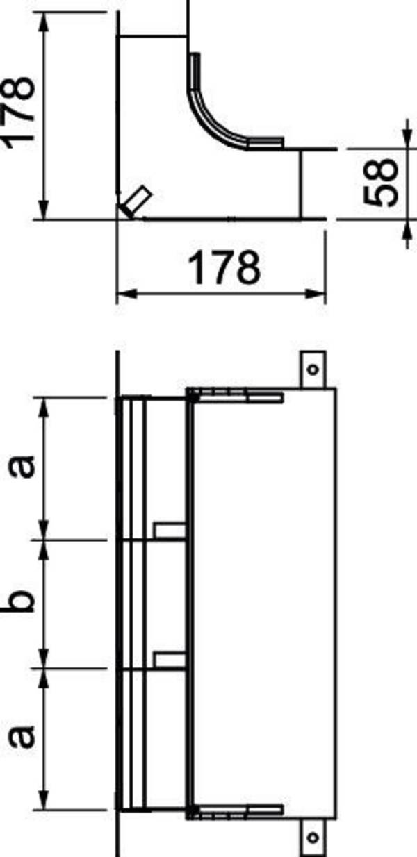 OBO Bettermann 7400667 Bue  (B x H) 350.00 mm x 58.00 mm  1 stk