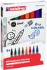 Edding 4-361-8-S2999 Whiteboardmarker Sæt Sort, Rød, Blå , Grøn, Orange, Brun, Violet 8 stk