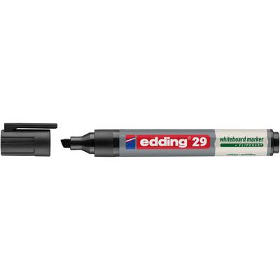 Whiteboardmarker fra mærket 'edding 29 EcoLine' i grå med sort hætte og streg. Bæredygtigt design.
