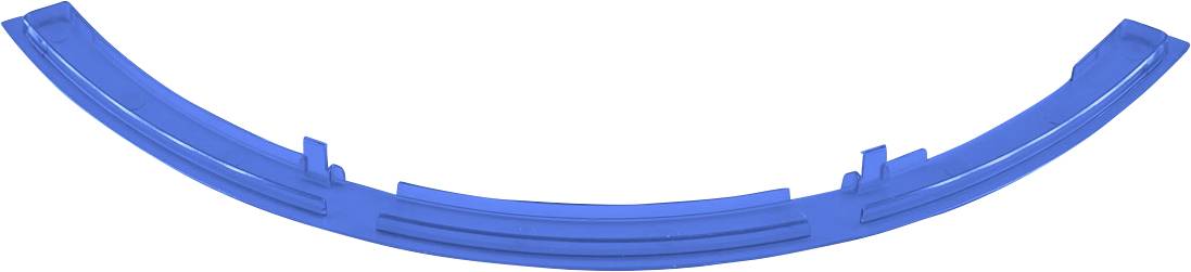 Buet teknisk tegning med mål: Bredde 360 mm, Højde 52 mm, Radius 270 mm. Tekst: 'Alle mål i mm'.