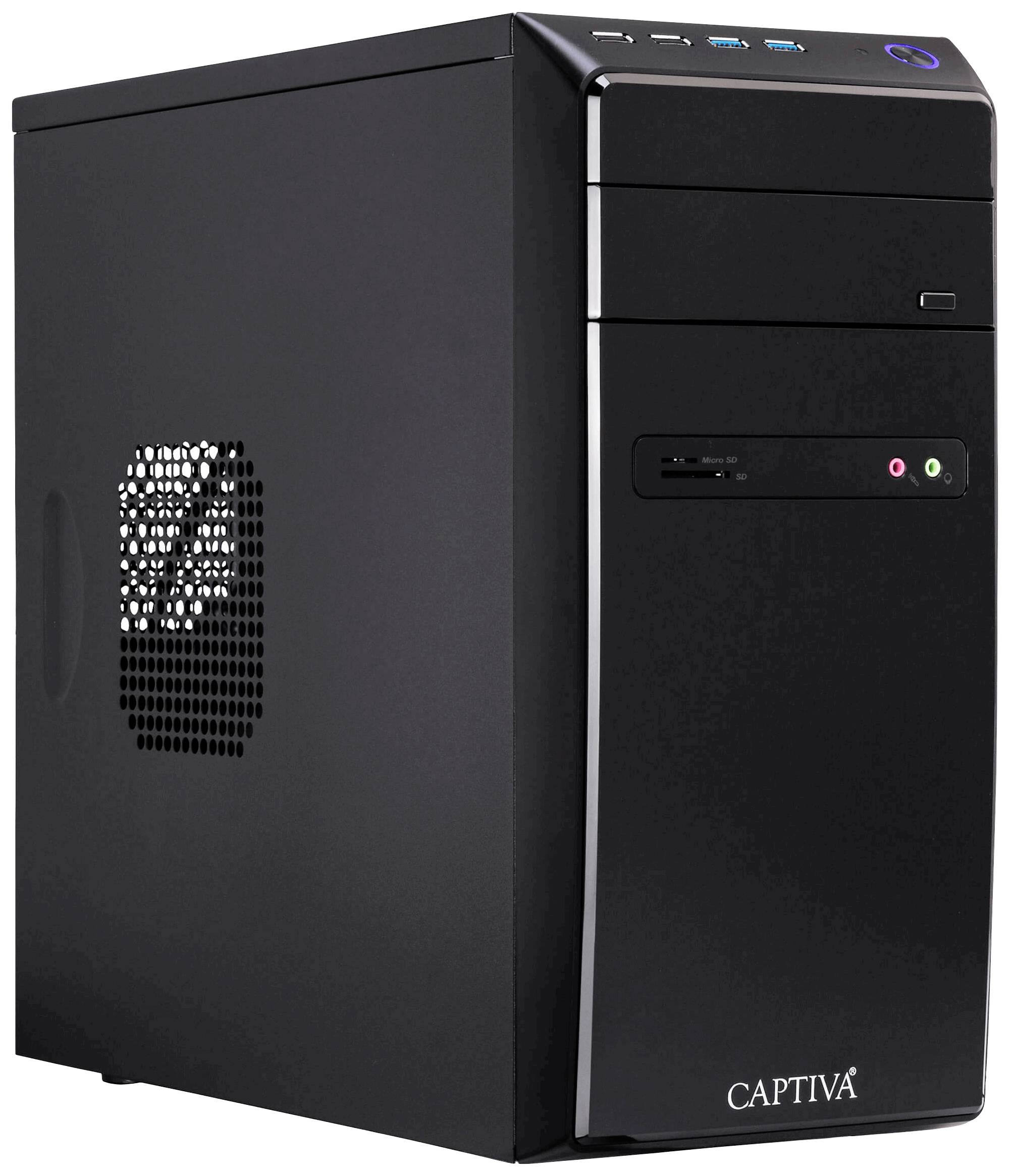 Captiva Desktop PC Power Starter I61-547 Intel® Core™ i5 i5-11400 4.4 GHz 16 GB RAM 960 GB SSD Intel UHD Graphics Win 11 Home 61547