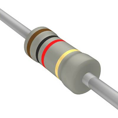 TE Connectivity 1623927-4 Carbonbelægning-modstand 10 kΩ med radial tråd 0.25 W 0.05 % 1 stk Box-0