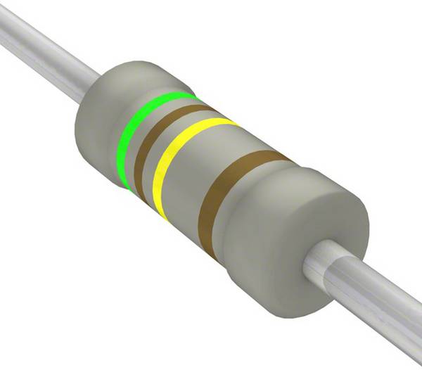 TE Connectivity  1622507-1    Metalmodstand  510 kΩ  med aksial tråd      0.01 %  1 stk  Package