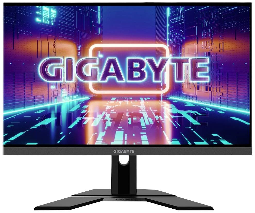 Gigabyte M27Q Gaming monitor EEK F (A - G) 68.6 cm (27 tommer) 2560 x 1440 Pixel 16:9 1 ms HDMI™, DisplayPort, USB-A (USB 3.0), USB-C®, Hovedtelefoner-tilslutning IPS LCD