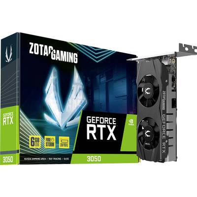 Zotac Grafikkort Nvidia GeForce RTX 3050 Low Profile 6 GB GDDR6-SDRAM PCIe x8 DisplayPort, HDMI™ Low Profile