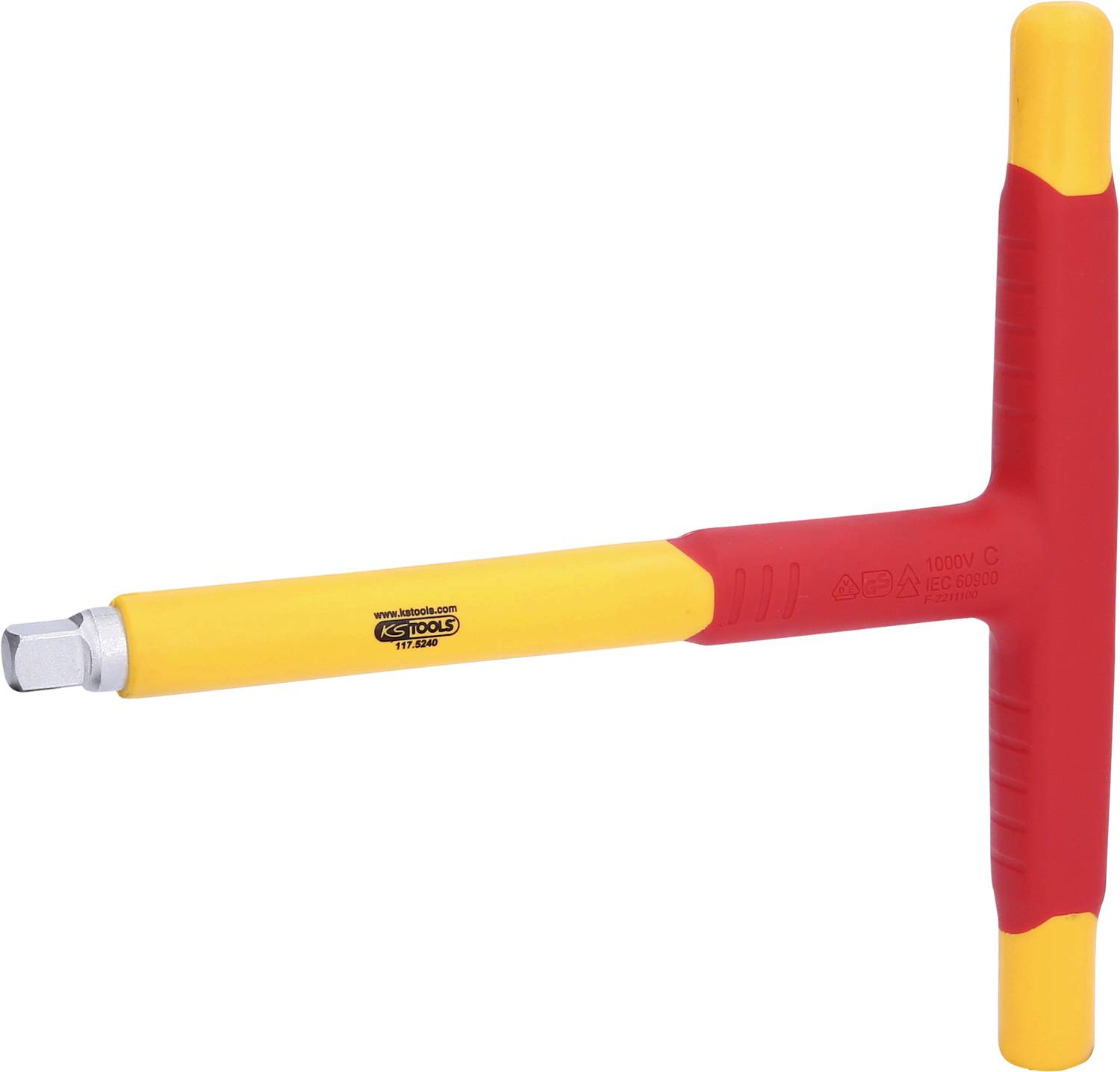 KS Tools 117.5240 117.5240 T-greb-udstiknøgle 10 mm 3/8 tommer Drev (skruetrækker) 3/8" (10 mm) 1 stk