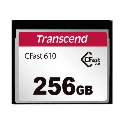 Transcend TS256GCFX610 CFast-kort Retail 256 GB