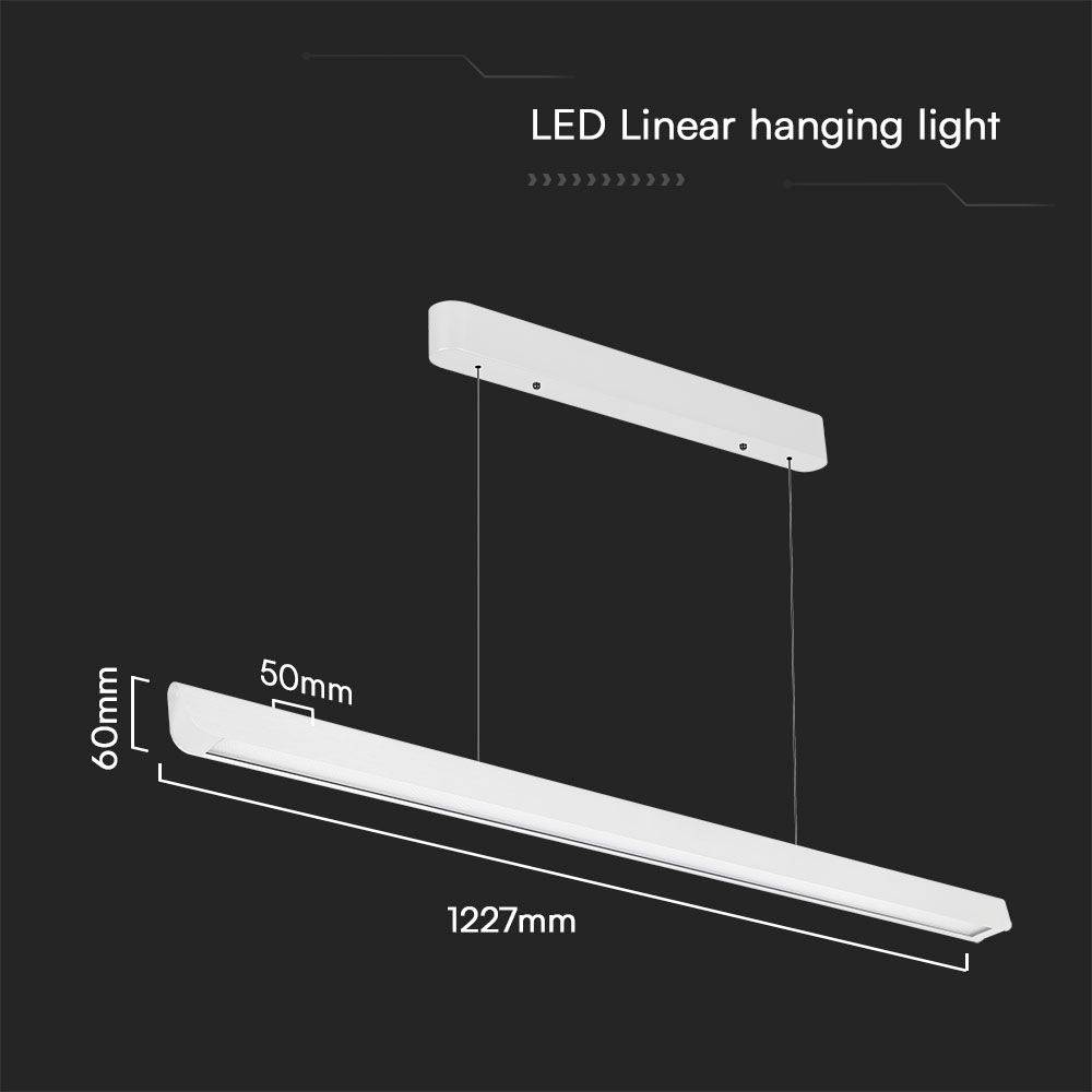 V-TAC VT-7-35-W 23346 LED-pendullys LED (RGB) LED EEK: F (A - G) 36 W Hvid-5