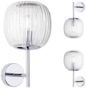Paulmann Ruya 71140 Vægbelysning E14    Glas, Krom