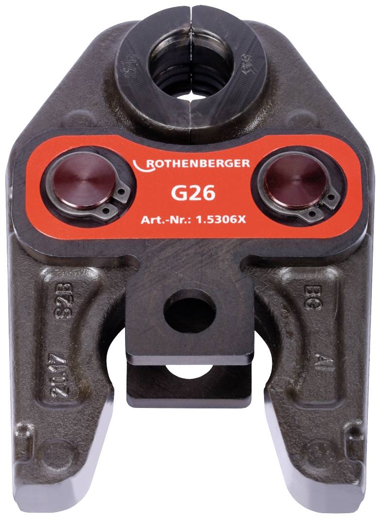 En tang fra mærket Rothenberger, model G26, med artikelnummer 1.5306X, egnet til presseoperationer inden for rørinstallation.