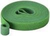 TRU COMPONENTS T24CA061 Burrebånd til samling Burrebånd statisk loop del (L x B) 5 m x 15 mm Grøn 5 m