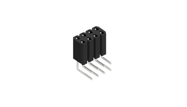 Fischer Elektronik Bøsningsliste (standard) Antal rækker: 2 10026575 10 stk