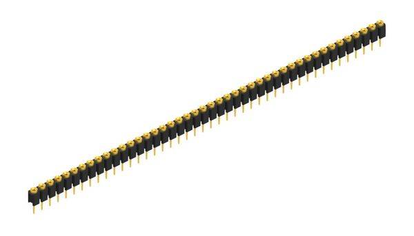 Fischer Elektronik Bøsningsliste (præcision) Antal rækker: 1 10039785 10 stk-0