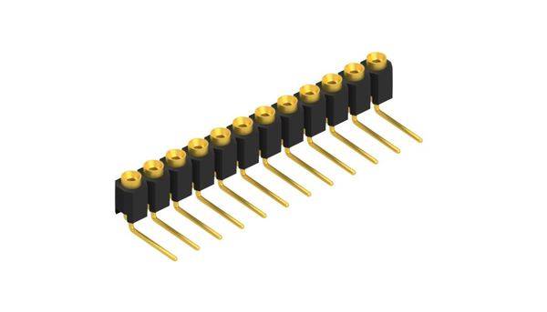 Fischer Elektronik Bøsningsliste (præcision) Antal rækker: 1 10040226 10 stk-0