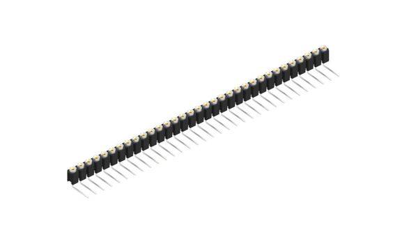 Fischer Elektronik Bøsningsliste (præcision) Antal rækker: 1 10040268 10 stk-0