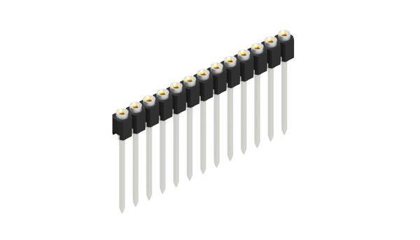 Fischer Elektronik Bøsningsliste (præcision) Antal rækker: 1 10040328 10 stk-0