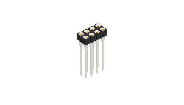 Fischer Elektronik Bøsningsliste (præcision) Antal rækker: 2 10041605 10 stk