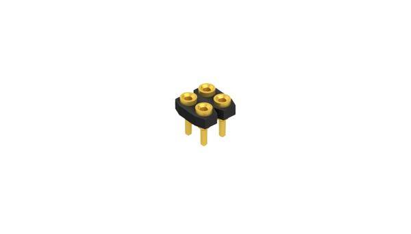 Fischer Elektronik Bøsningsliste (præcision) Antal rækker: 2 10043226 10 stk