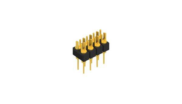 Fischer Elektronik Stiftliste (præcision) Antal rækker: 2 10041204 10 stk