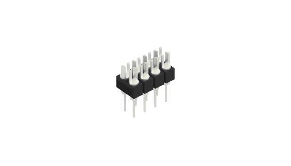 Fischer Elektronik Stiftliste (præcision) Antal rækker: 2 10041205 10 stk
