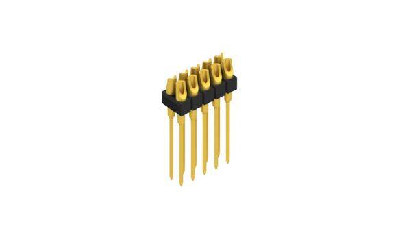 Fischer Elektronik Stiftliste (præcision) Antal rækker: 2 10041855 10 stk