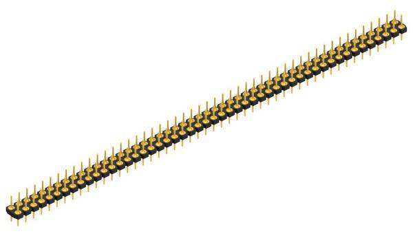 Fischer Elektronik Stiftliste (præcision) Antal rækker: 2 10043531 10 stk