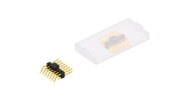 Fischer Elektronik Stiftliste (standard) Antal rækker: 2 10052701 10 stk-0