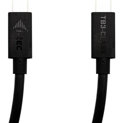 i-tec USB-C kabel USB-C® stik 1.50 m Sort TB3CBL150CM