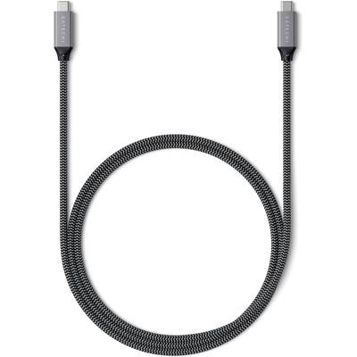 Satechi USB-C kabel USB4™ USB-C® stik 0.80 m Grå ST-U4C80M