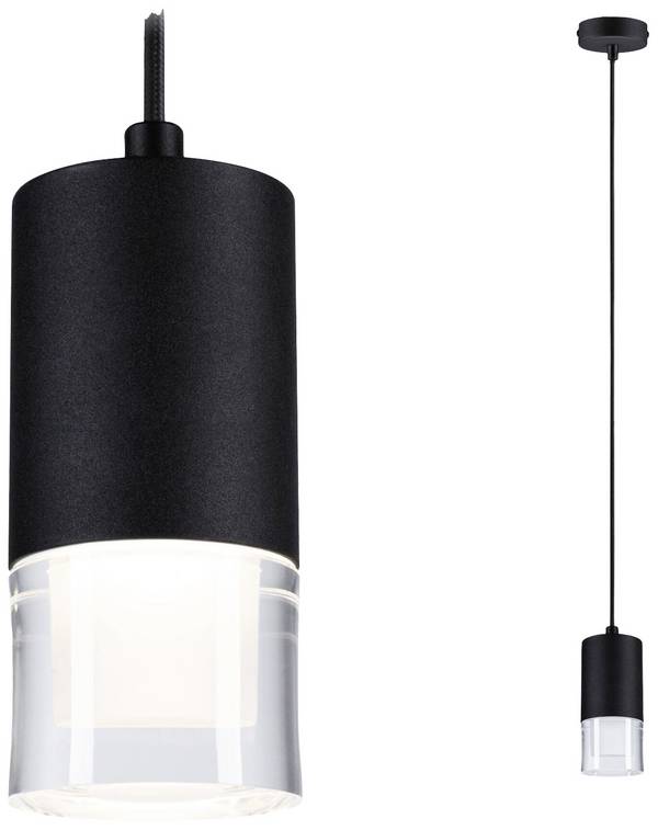 Paulmann Kame 79997 LED-pendullys LED (RGB)   9 W Sort