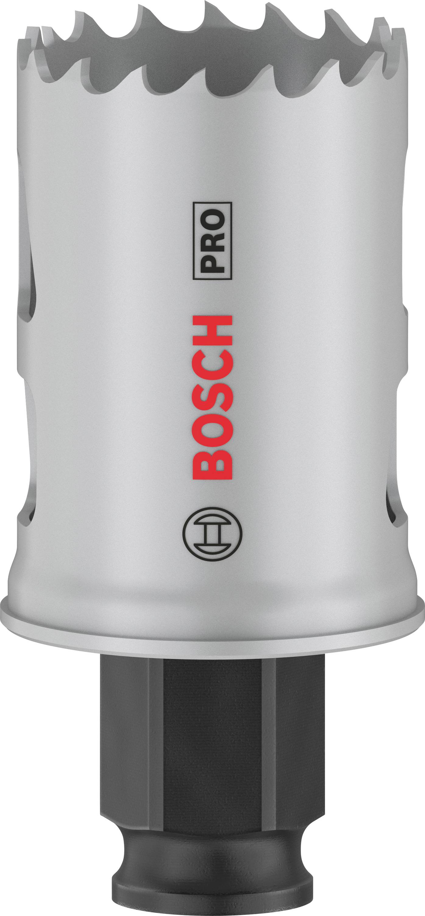 Bosch Pro metalsavklinge med grå og rød påtrykning, velegnet til præcis skæring i metaloverflader.