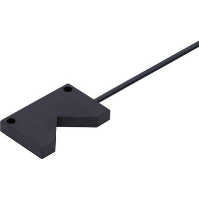 Et sort, L-formet kabelstykke med et tyndt, udstående kabel.