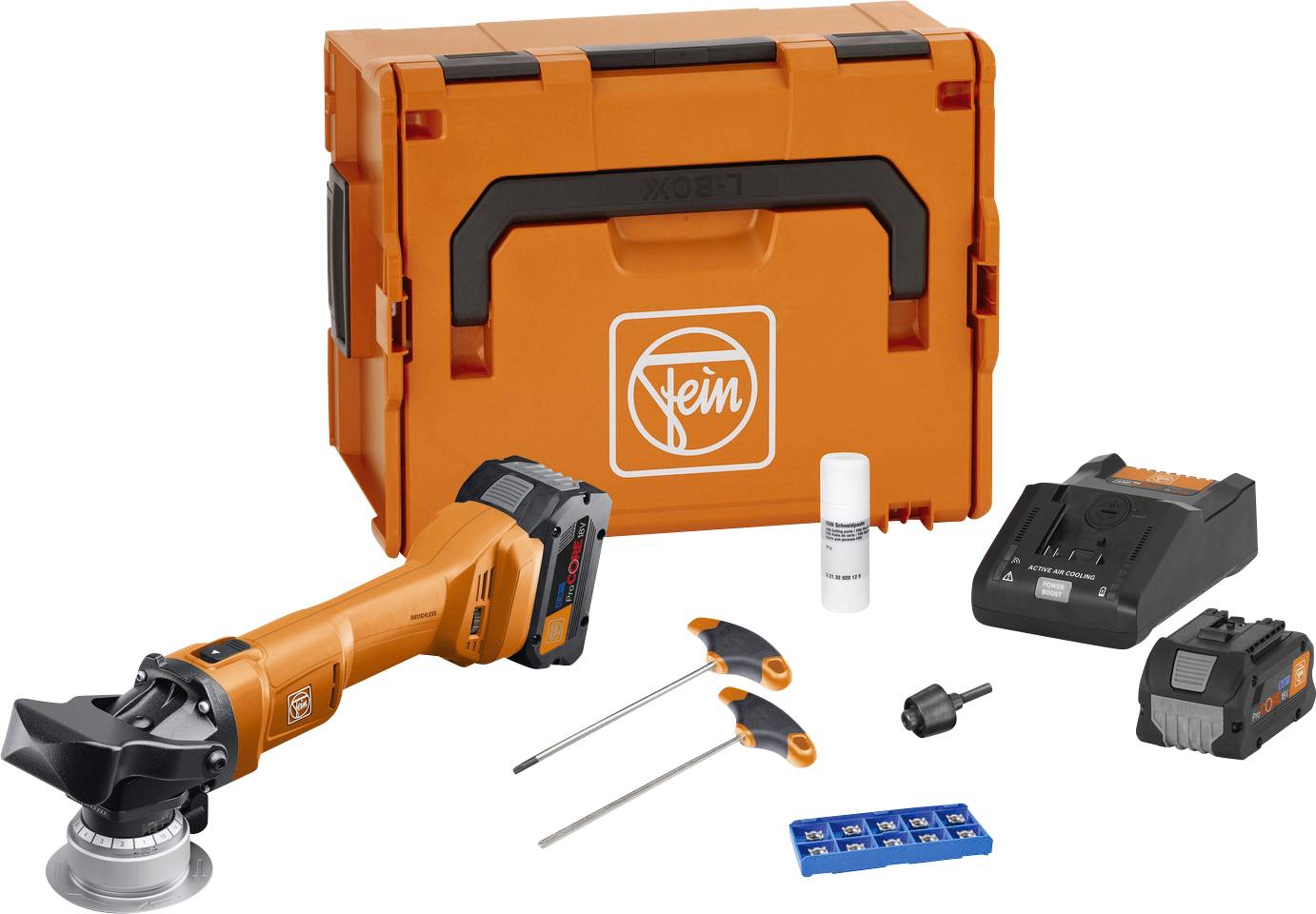 Fein AKFH 18-5 AS Fase mit 2x 8Ah ProCORE Kantfræser 18 V
