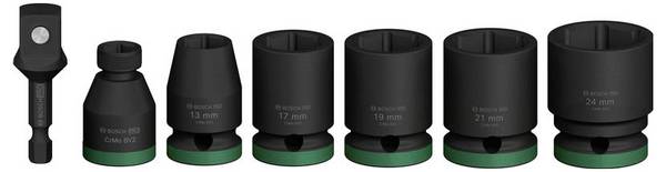 Bosch Accessories 2608003032 Topnøglesæt Metrisk 1/2" (12,5 mm)  2608003032