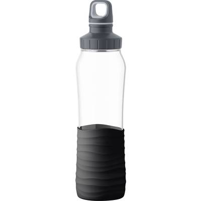 Emsa Drink2Go Drikkedunk Glas, Sort 0.7 l