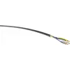 VER H05VV-F 5G0,75sw Eca Ri.50 Energiledning H05VV-F 5 G 0.75 mm² Sort 50 m