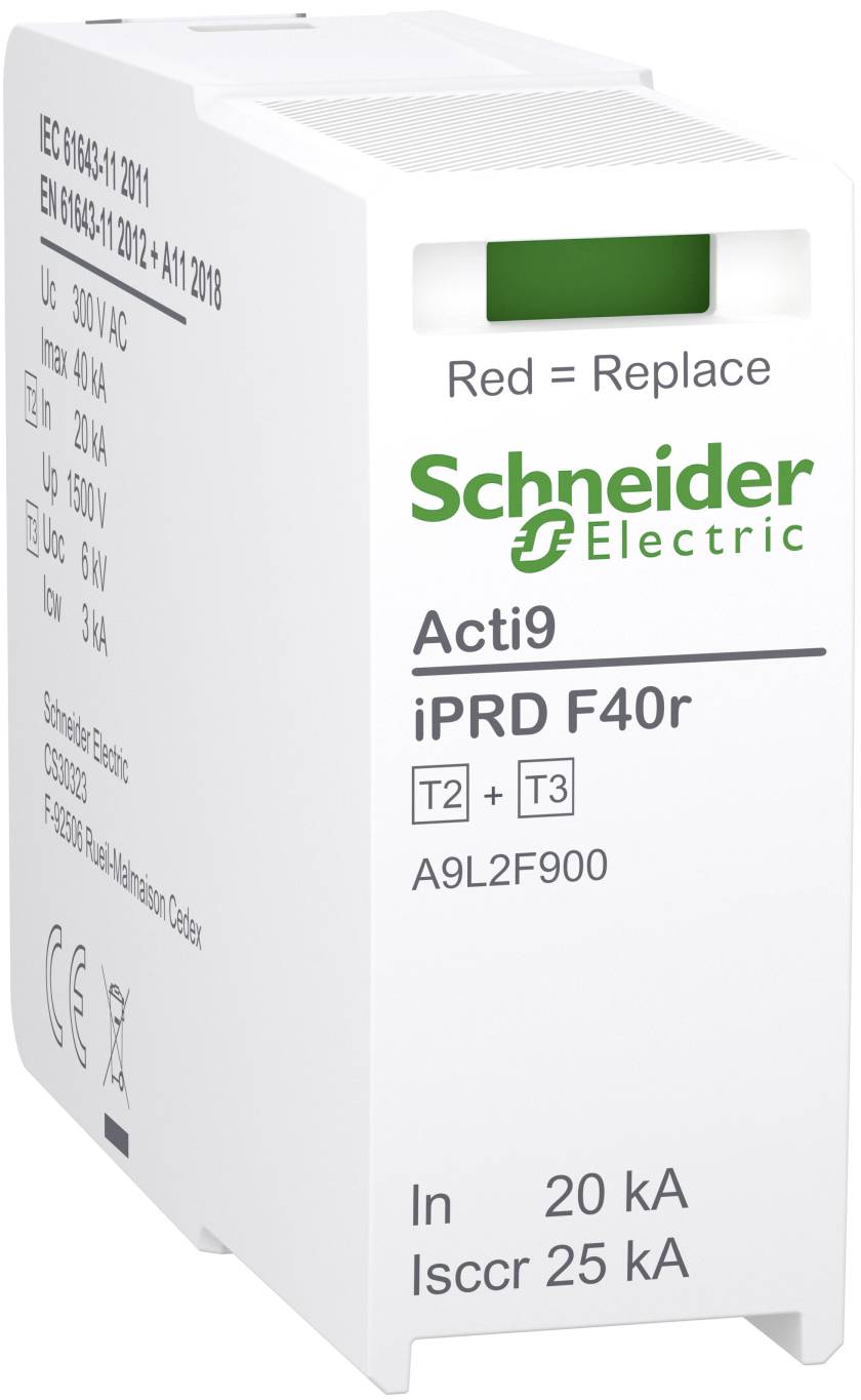Schneider Electric A9L2F900 A9L2F900 Reservebeskyttelsesmodul Piece 1 stk-0
