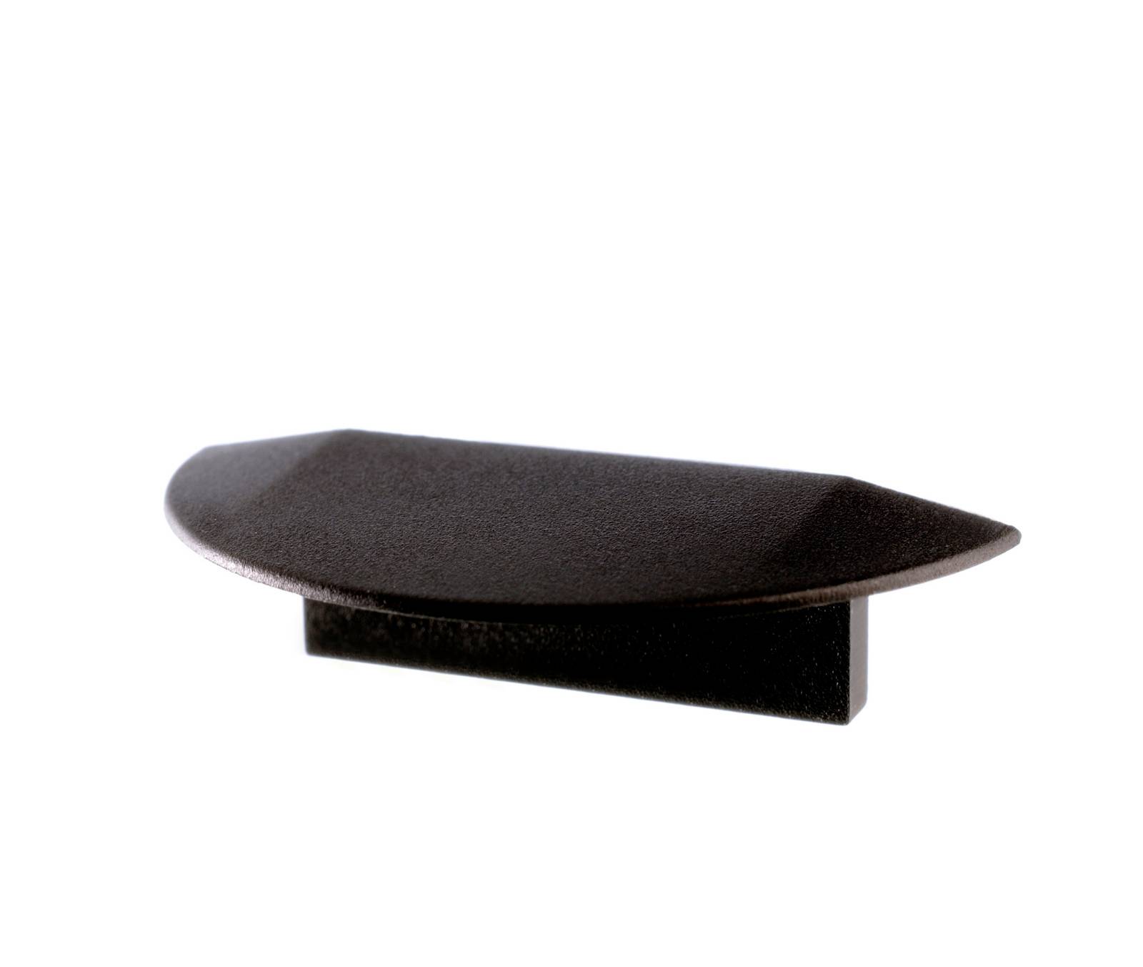 Deko Light 978102 Endkappe P-ET-01-12 Set 2 Stk, Schwarz Profil-endekappe Plastic (L x B x H) 27 x 16 x 7 mm Piece 1 stk
