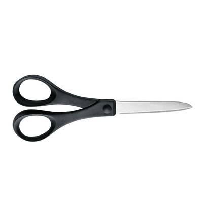 Fiskars 1023818 Husholdningssaks Venstrehåndede, Højrehåndede 170 mm Sort