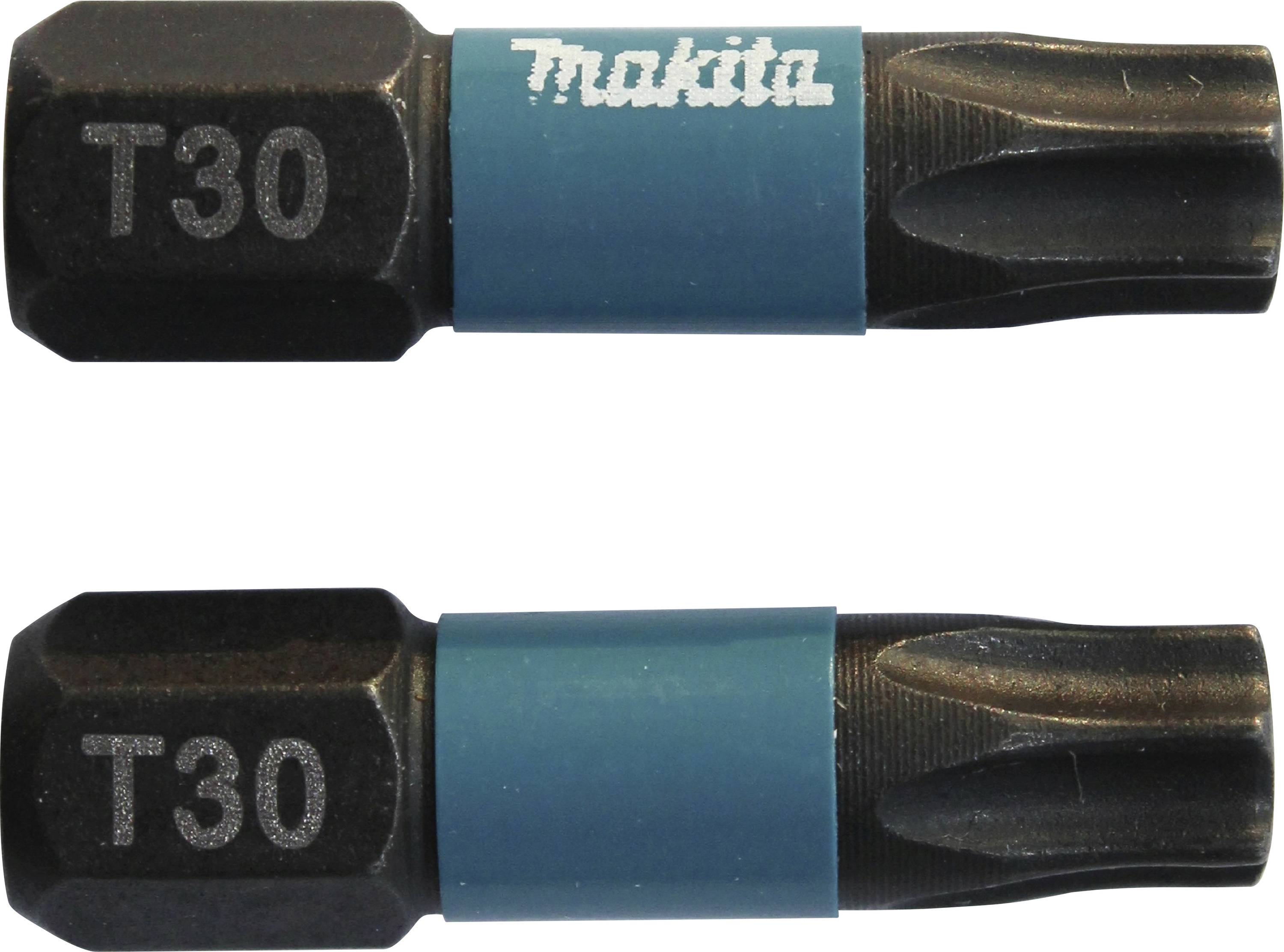 Makita B-63694 TX-bit Drev (skruetrækker): 1/4" (6,3 mm) Udgang: T-profil TX 30 25 mm